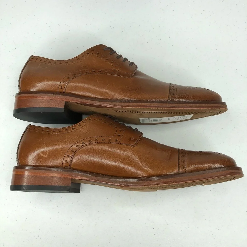 JOHNSTON & Murphy Dempsey Cap Toe Oxford Shoes